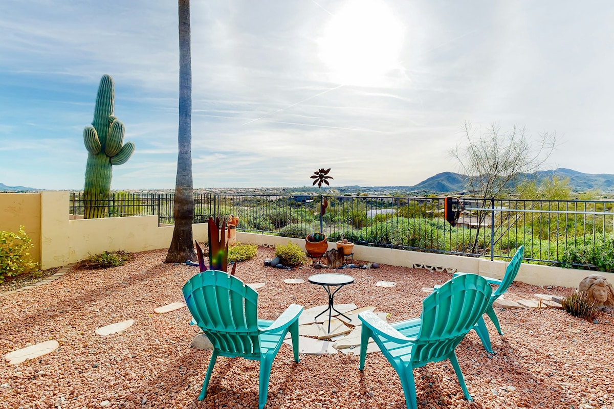 3BR Mountainview | Private Pool | Patio | W/D