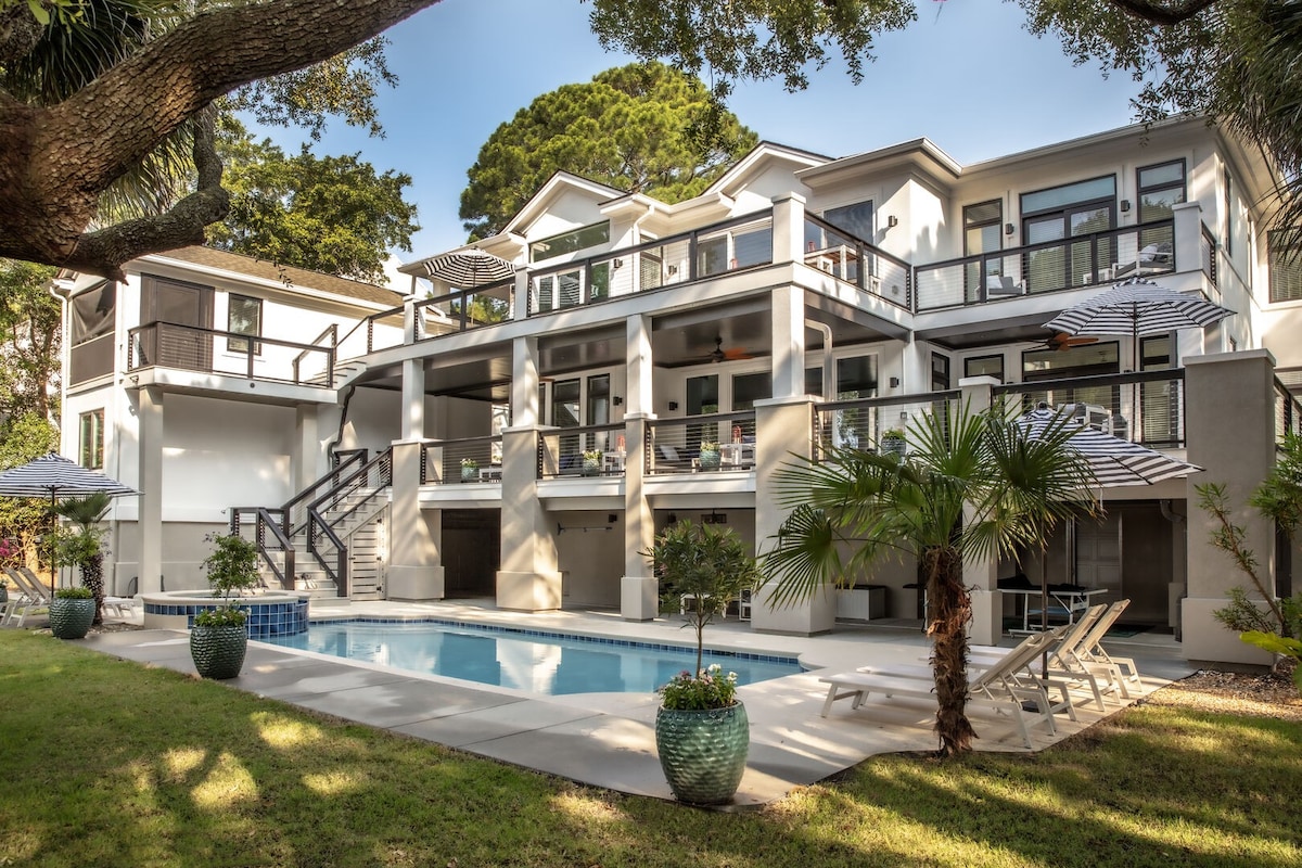 Luxury Oceanfront | South Forest Beach | Pool, Spa