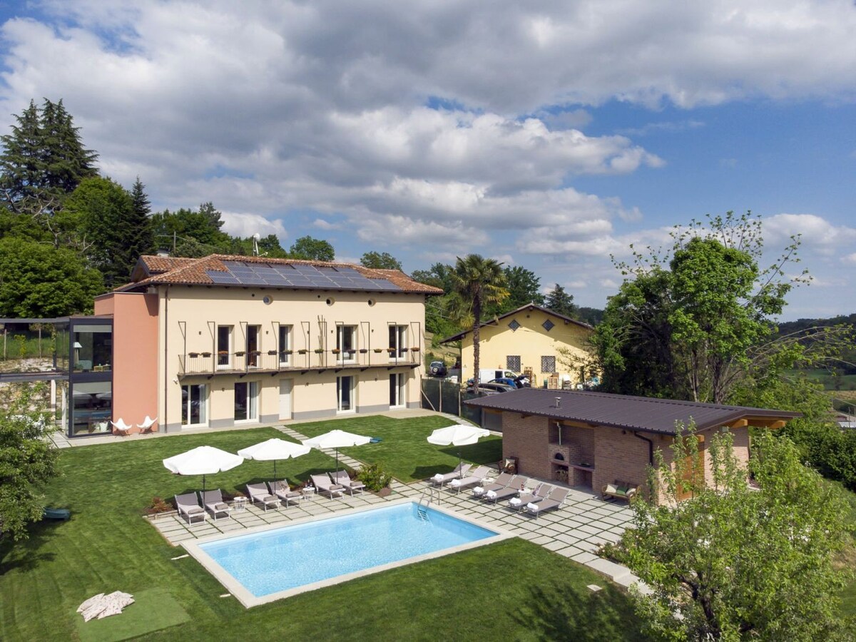 Beautiful Villa Casa San Grato in Piemonte