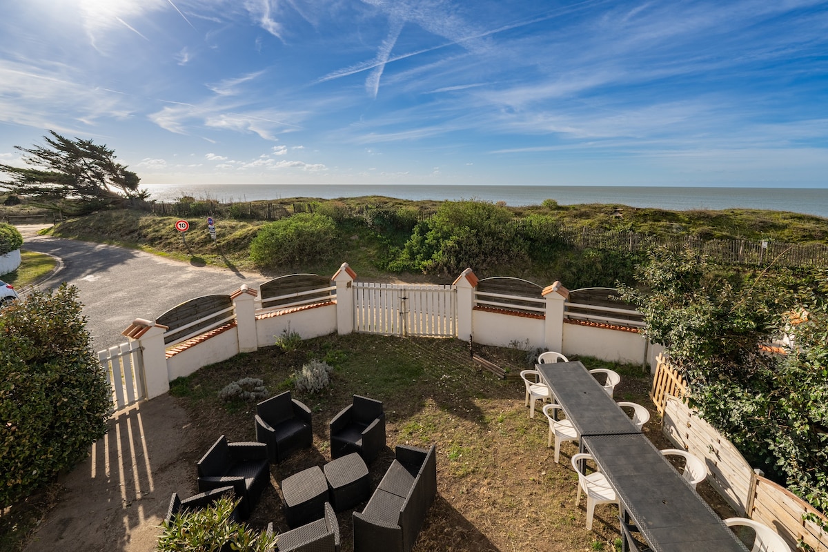 Logement vue mer à 50m de plage