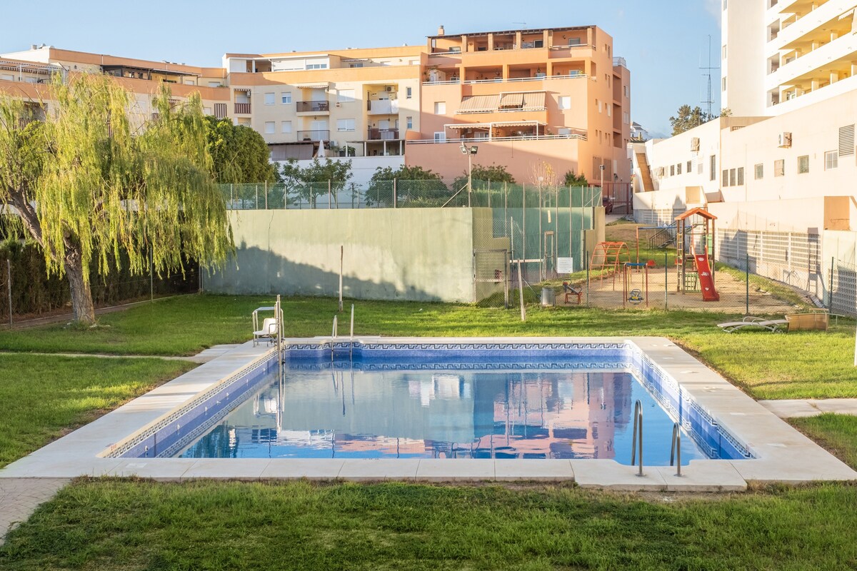 Apartamento Nacho piscina y jardín