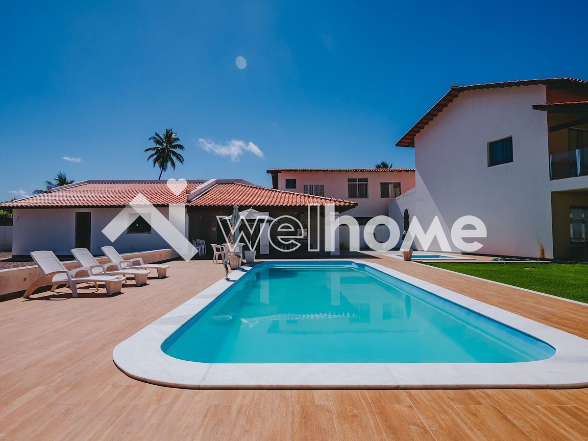 Casa com Piscina e Vista para a Praia na Bahia