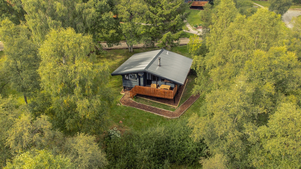 The Wood Hatch Cabin at Ancarraig Lodges, Loch Nes