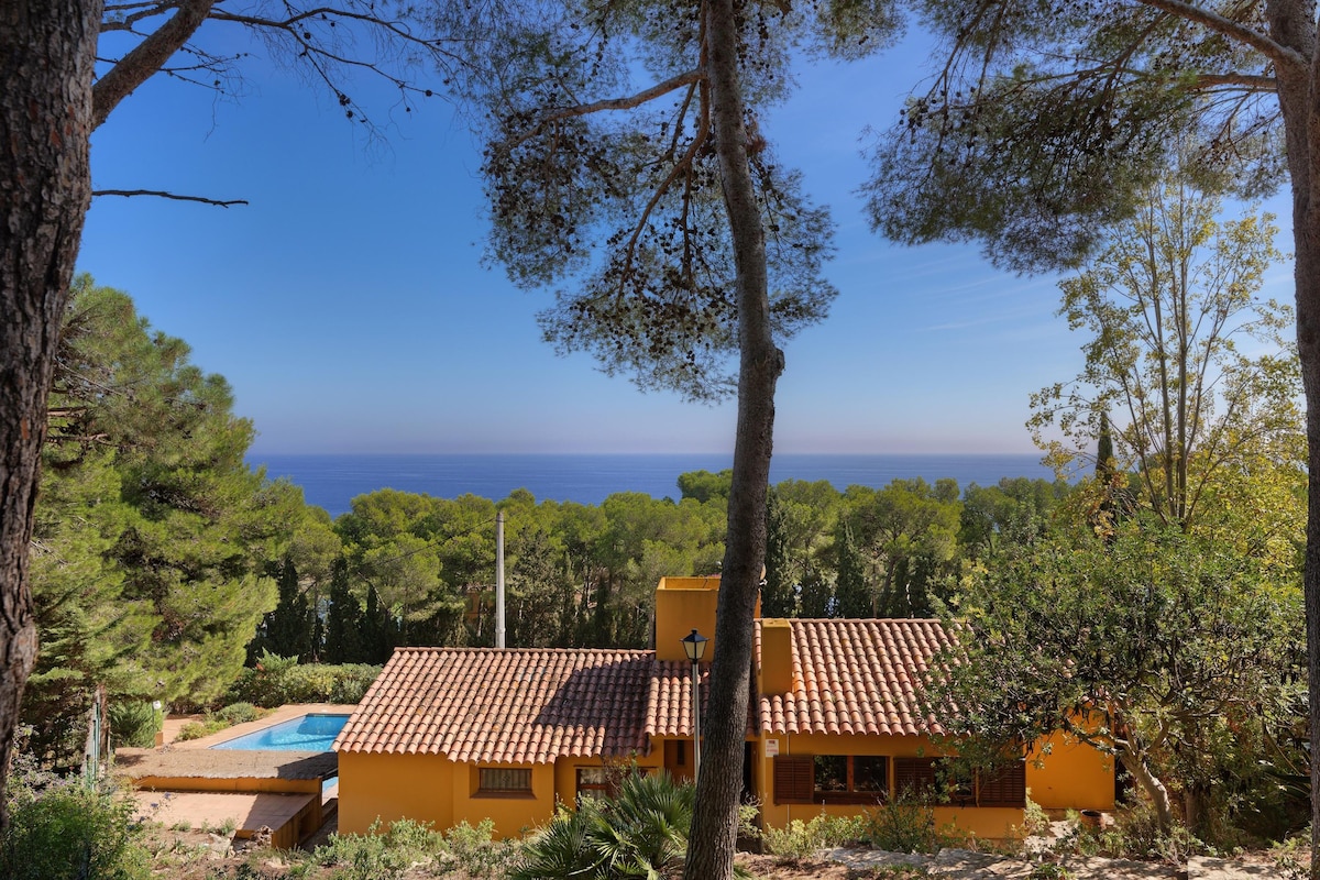 quinta punyeta - house with private pool - tamariu