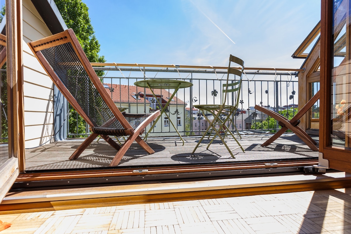 Skyloft Himmel über Berlin maisonette Attic Loft