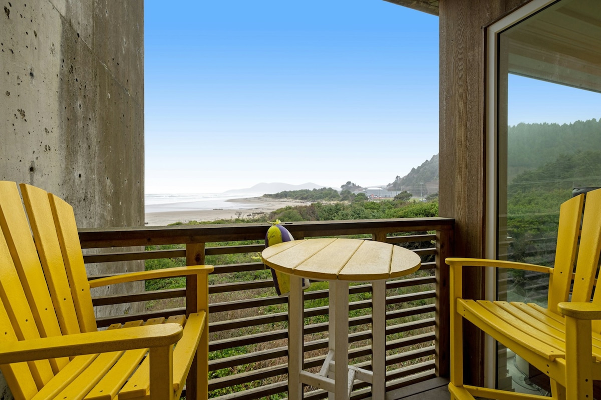 令人难以置信的2卧室海滨|阳台