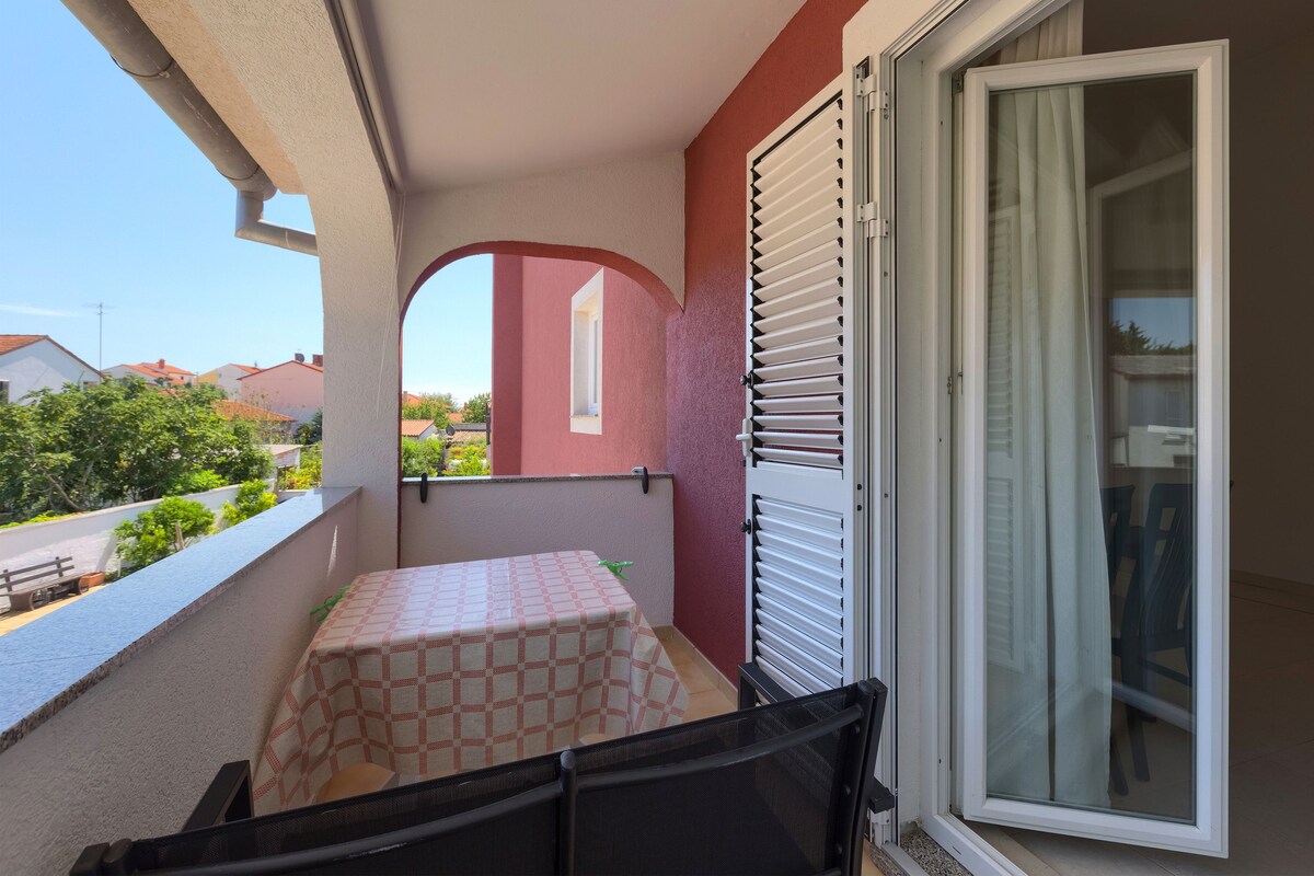 One bedroom Apartment, in Fazana, Balcony