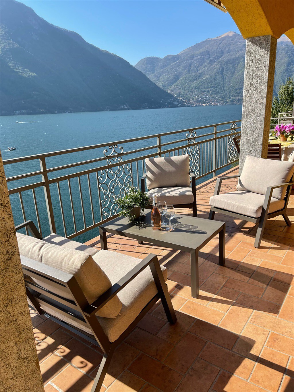 Terrazzo Villa Rosina lake front luxury apartment