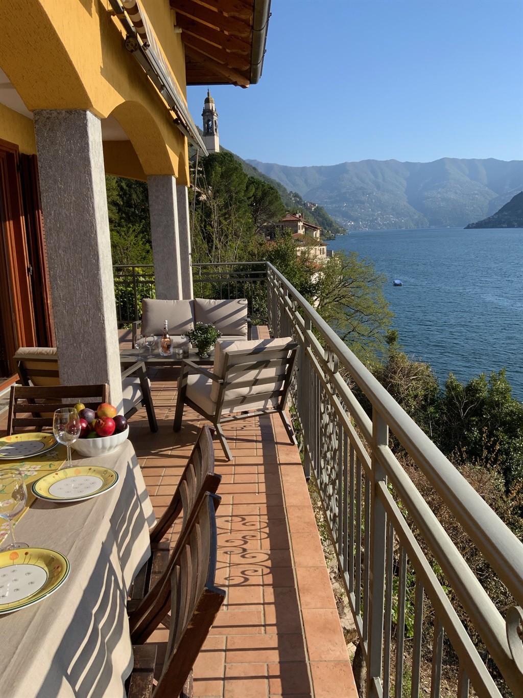 Terrazzo Villa Rosina lake front luxury apartment