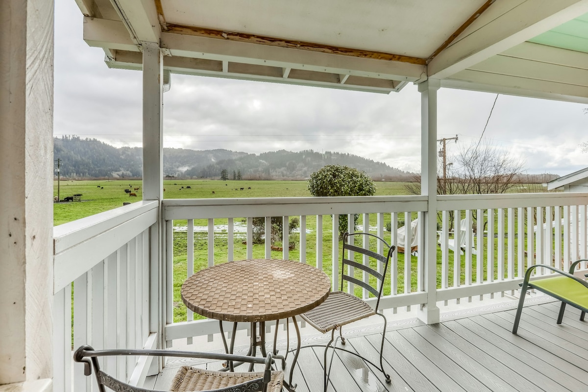 Rural 3BR Mountainview | Deck | Firepit