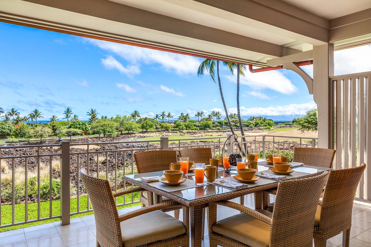 Lux Oceanview Villa at Hualalai w/Resort Pool&AC