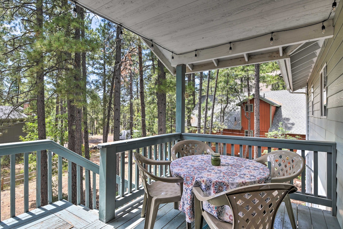 Munds Park Home w/ 3 Decks - Great Wooded Location