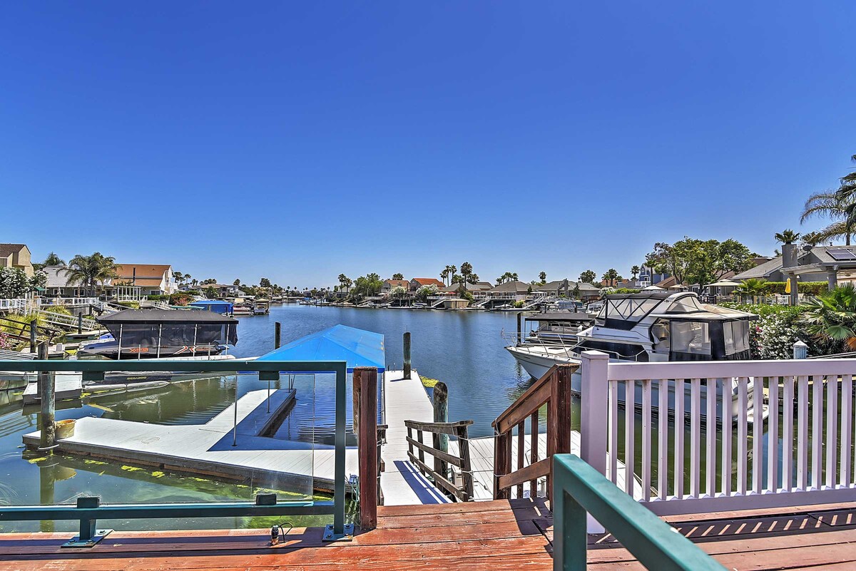 Waterfront Discovery Bay Home w/Outdoor Bar & Dock