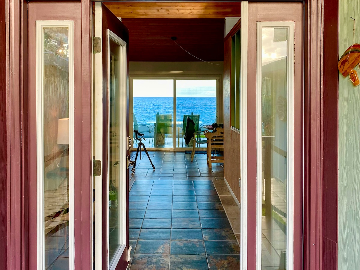 Direct Oceanfront, Big Island Vacation Rental Home