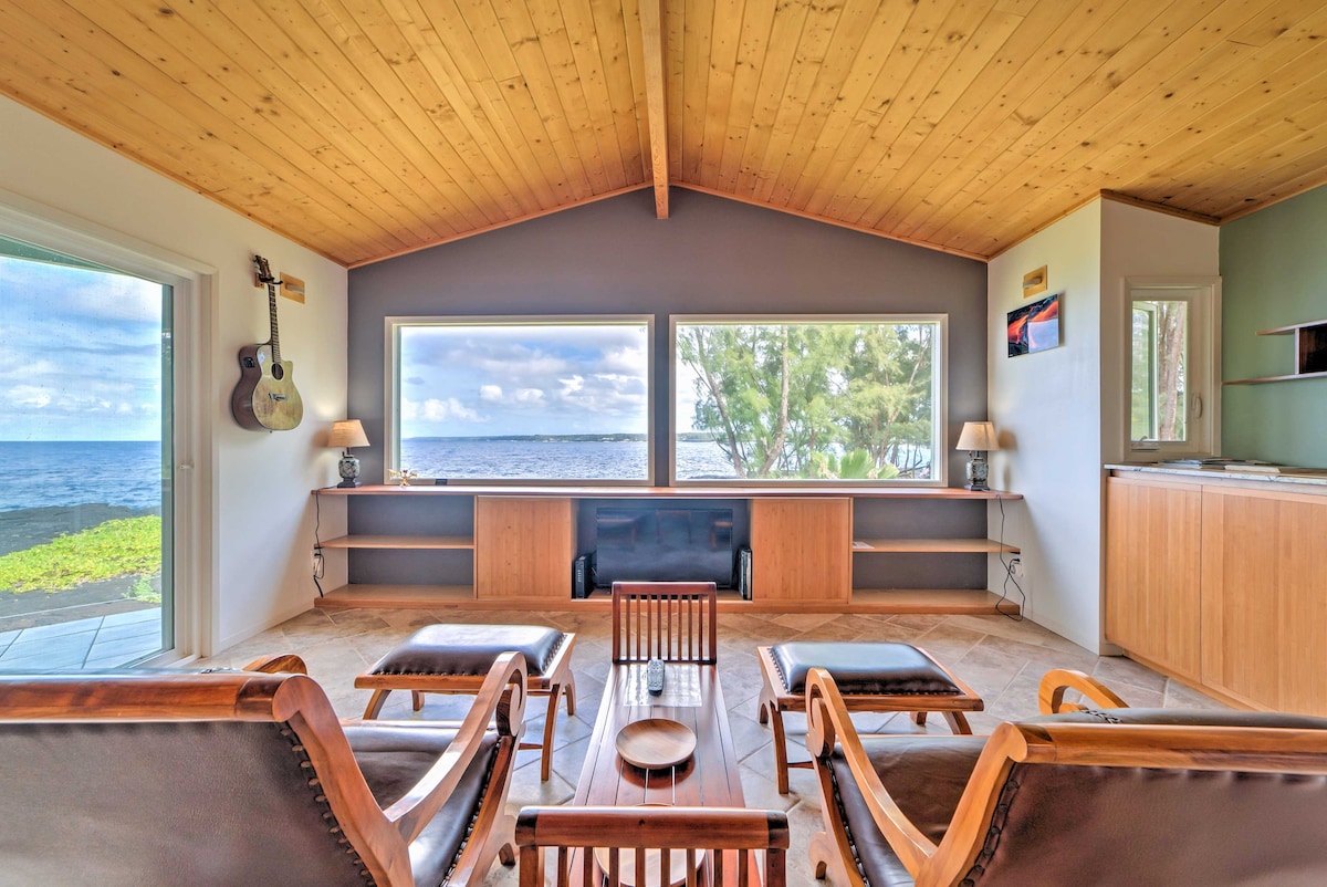 Direct Oceanfront, Big Island Vacation Rental Home