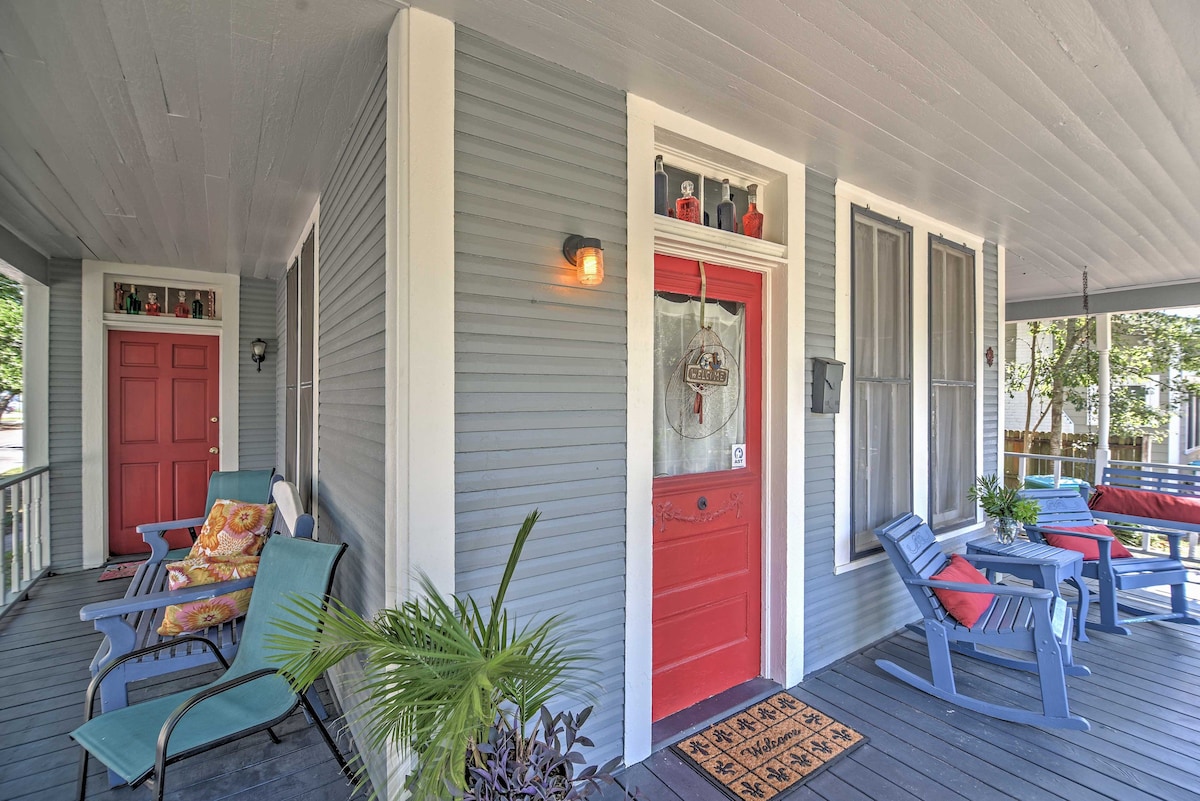 Charming Gulfport Getaway Only 3 Blocks to Beach!