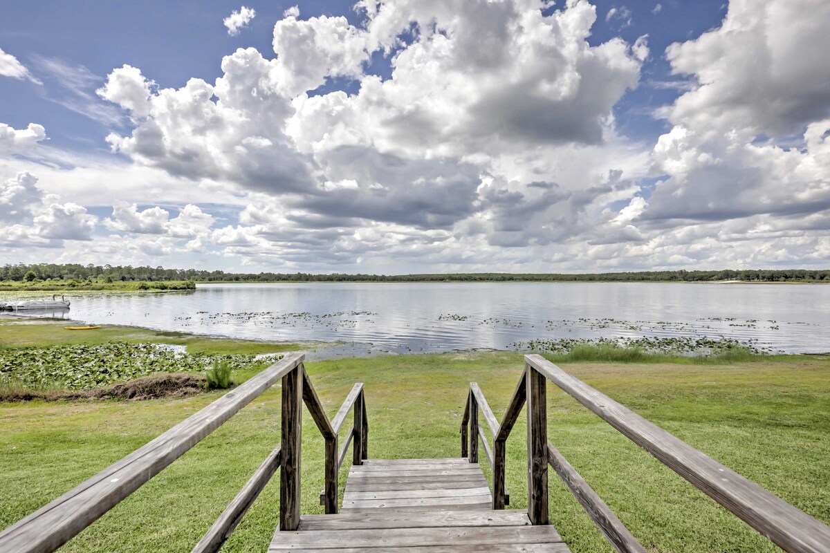 Quaint Silver Springs Cabin w/ Direct Lake Access!