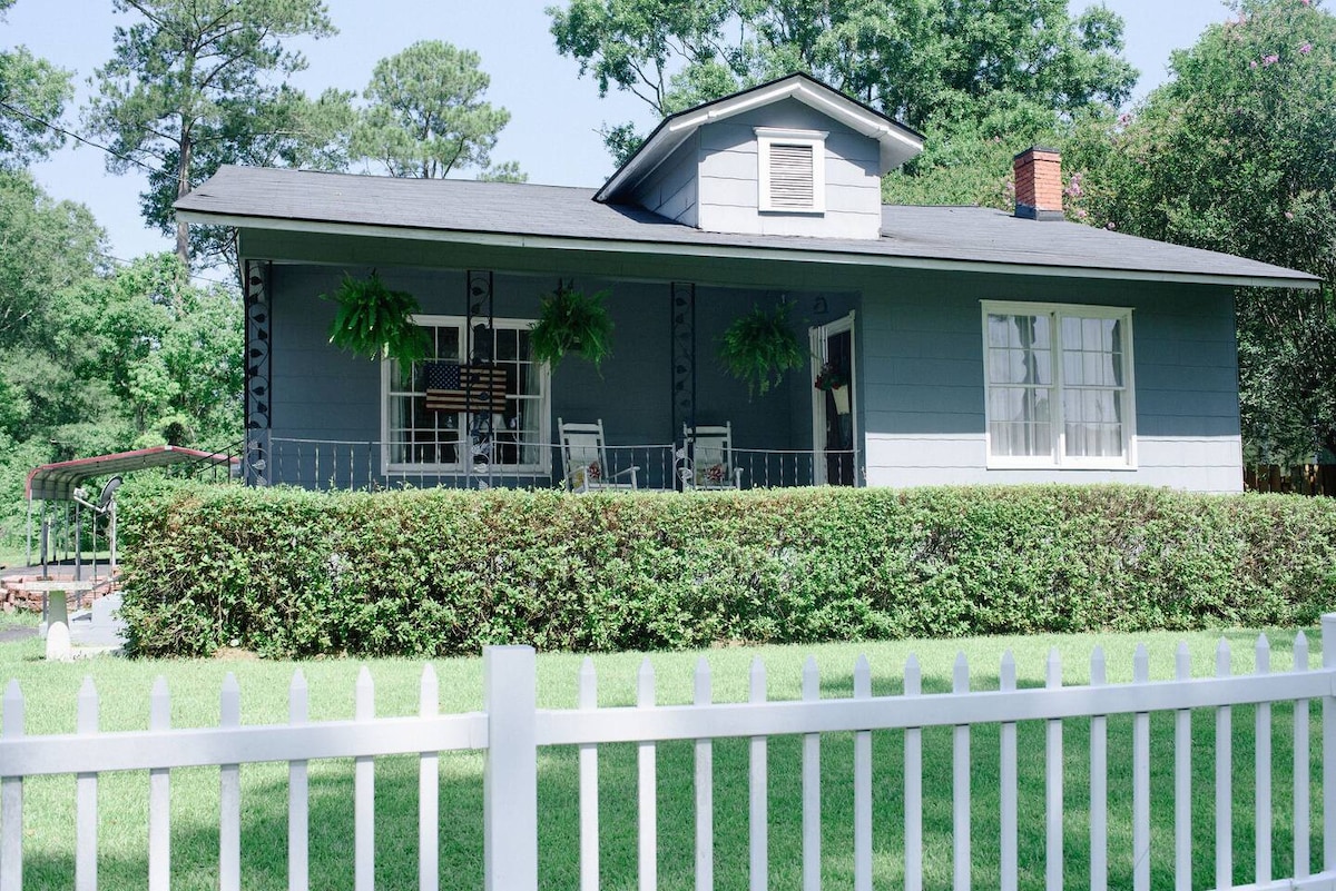 1950年代的乡村小屋，方便前往萨凡纳