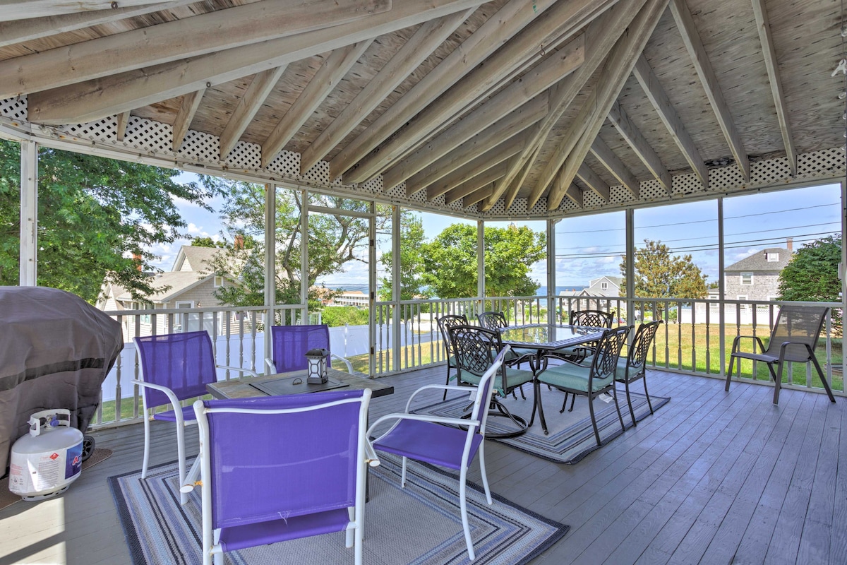 Fantastic Plymouth House w/ Deck & Ocean Views!