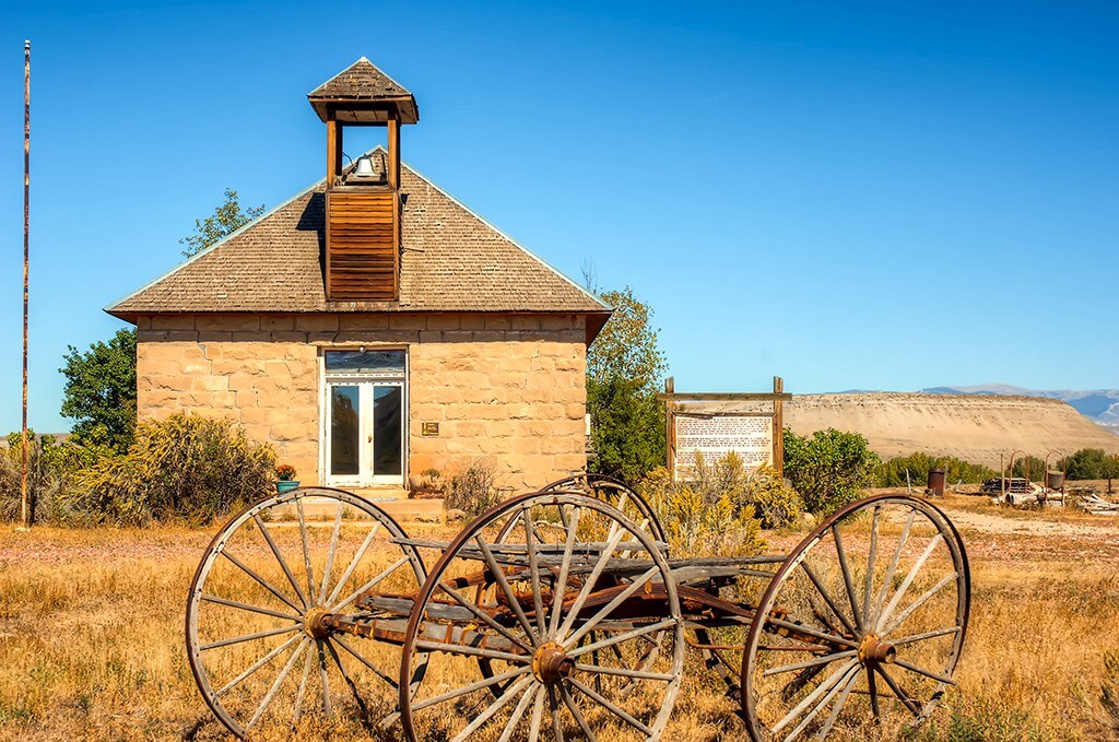 Converted Historic Schoolhouse w/ Hot Tub & Views!