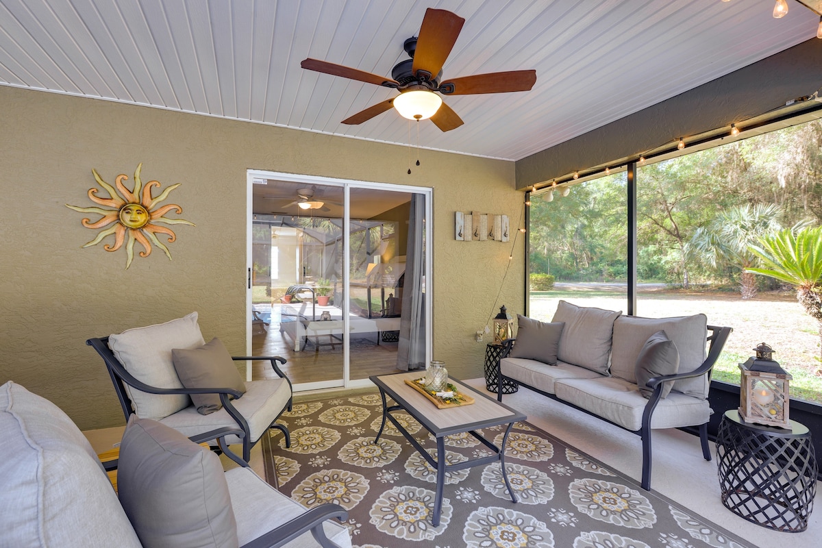 Idyllic Citrus Springs Getaway w/ Private Pool!