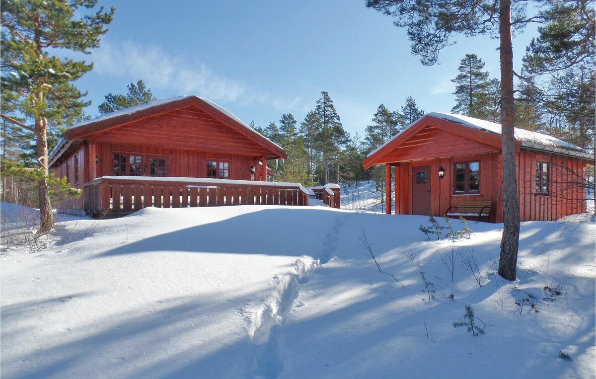 Amazing home in åmli with house a mountain view