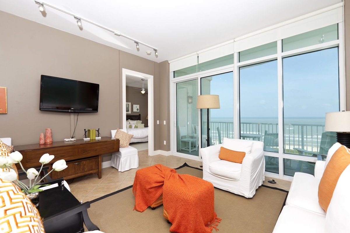 Luxurious Beachfront Condo with Amenities Galore! Welcome to Sapphire #1009!