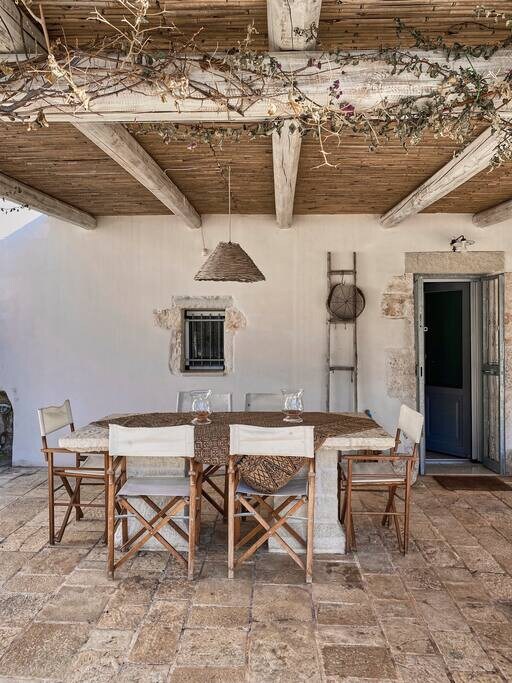 Trullo Silentio Ostuni -带私人泳池