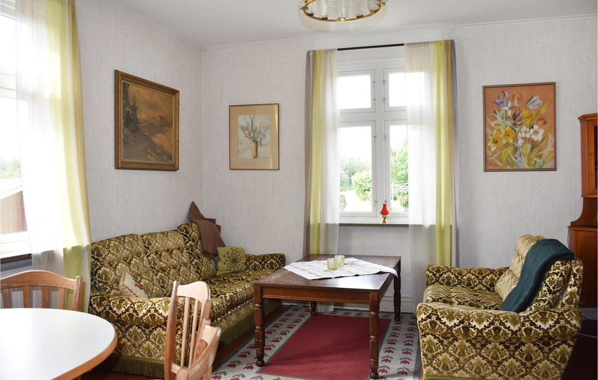 Bräkne-Hoby的漂亮房源，设有3间卧室，桑拿房