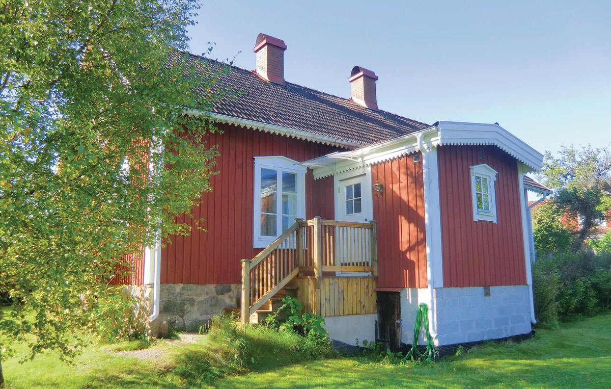 Home in Vissefjärda with 2 Bedrooms and Sauna