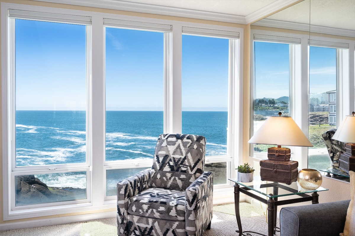 Oceanfront, Whale Watching, Pool | The Lighthouse