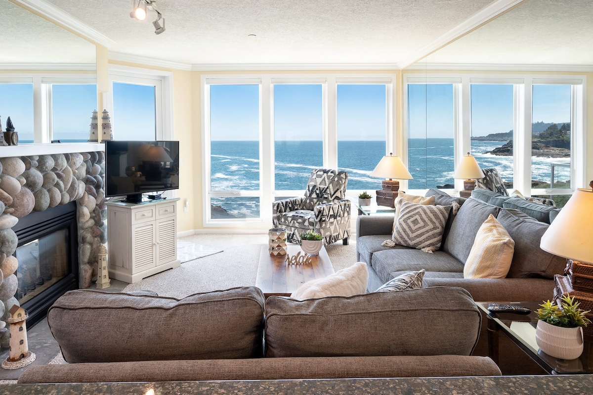 Oceanfront, Whale Watching, Pool | The Lighthouse