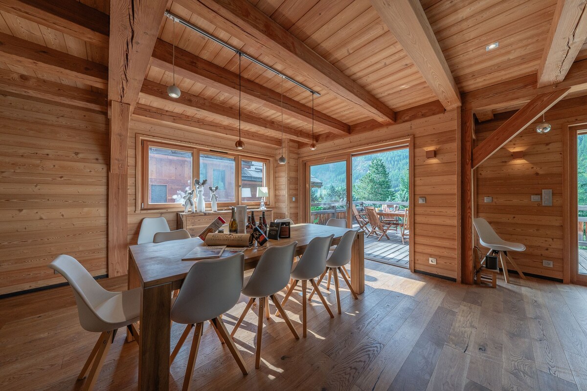 Chalet Luxe Aiguillette 16 pers avec Spa et Sauna