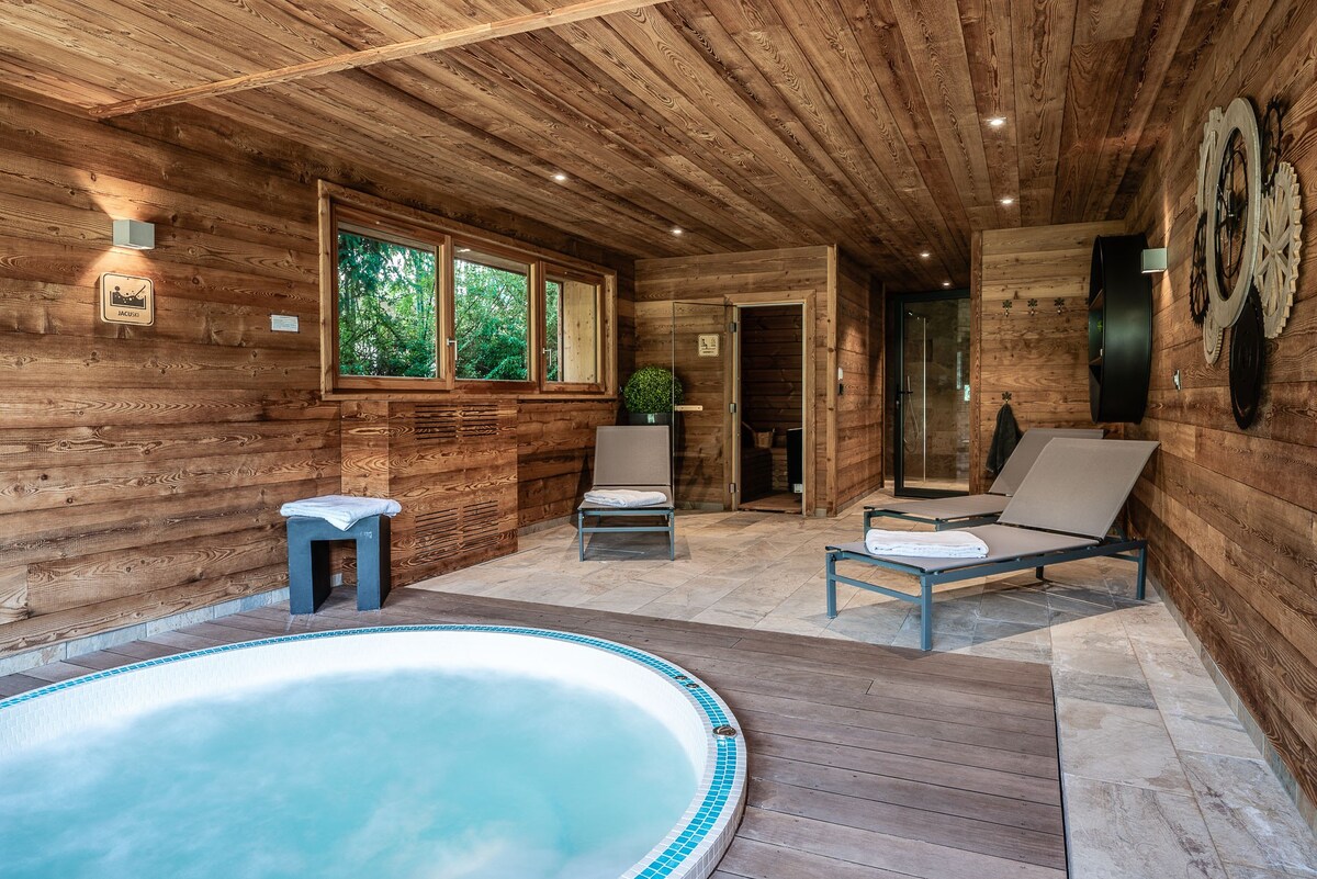 Chalet Luxe Aiguillette 16 pers avec Spa et Sauna