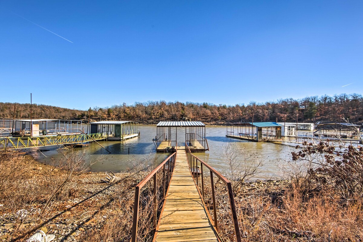 Waterfront House w/ Boat Slip on Lake Eufaula!