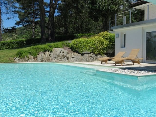 Villa Violetta in Luino with pool and garden