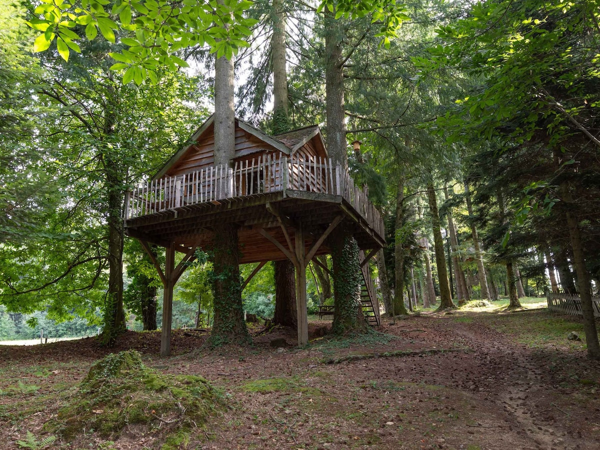 Cabane Panda Insolite-Cabin-Deluxe-Shared Bathroom