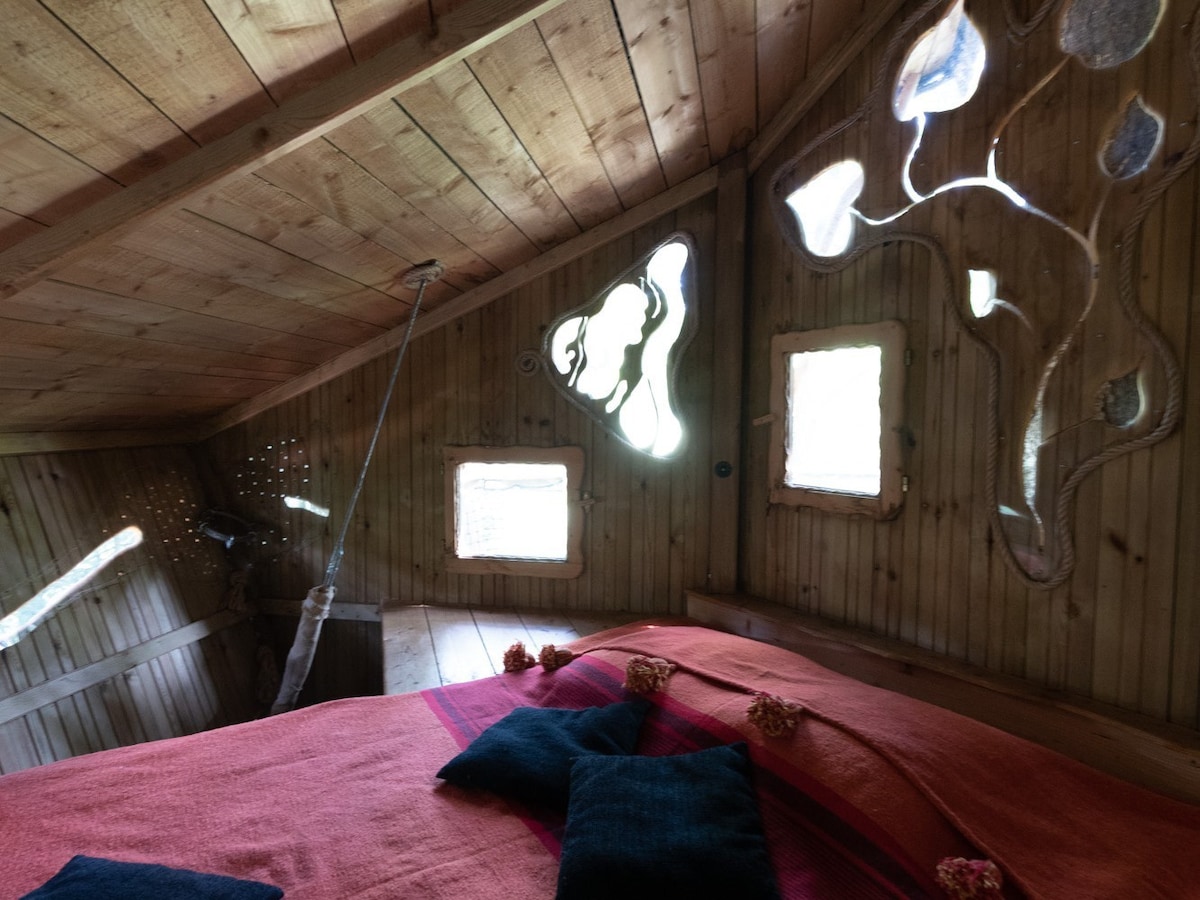 Cabane Ecureuil Aventure-Double room-Comfort-Share