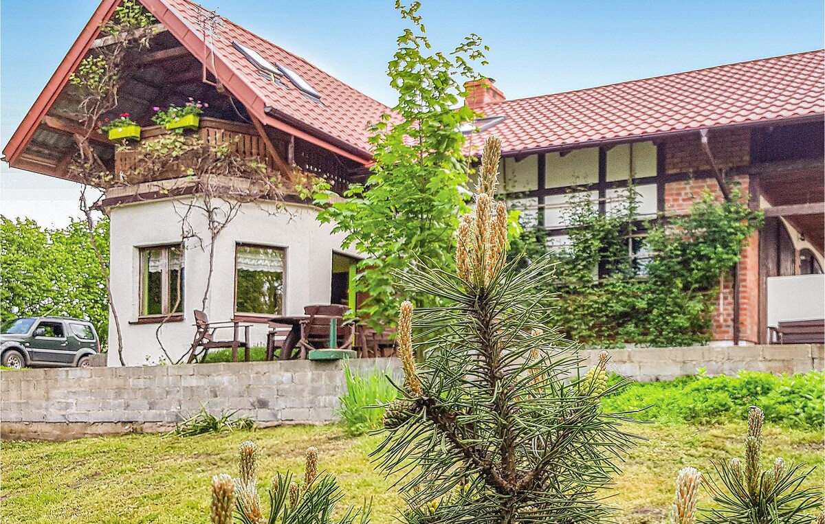 Home in Lidzbark Warminski with house sea view