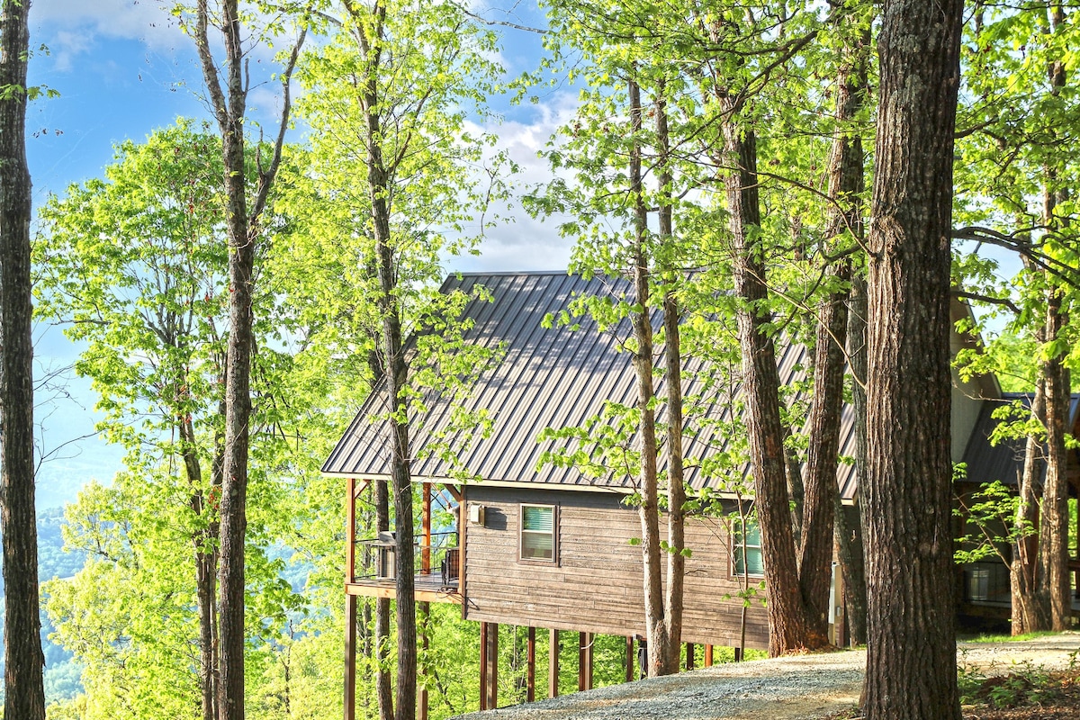 红岩景观小木屋-放松的春季度假胜地！