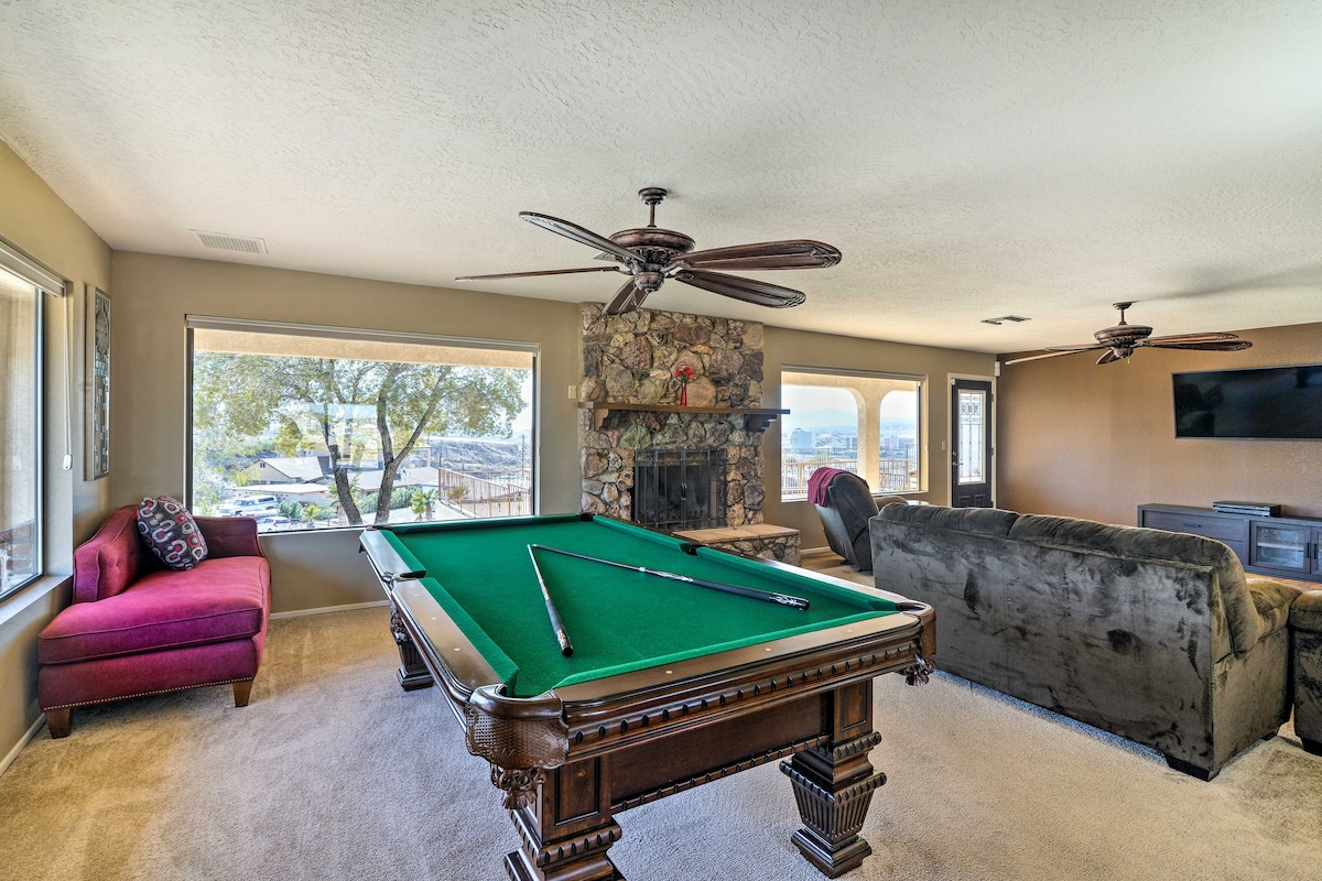 Bullhead City Home w/ Private Pool, Hot Tub & View