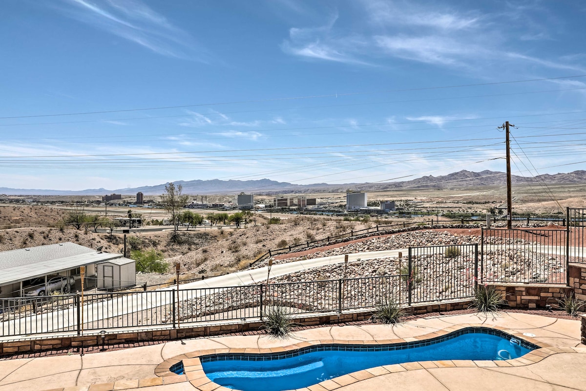 Bullhead City Home w/ Private Pool, Hot Tub & View