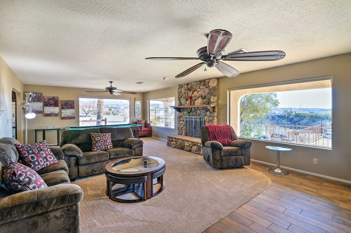 Bullhead City Home w/ Private Pool, Hot Tub & View