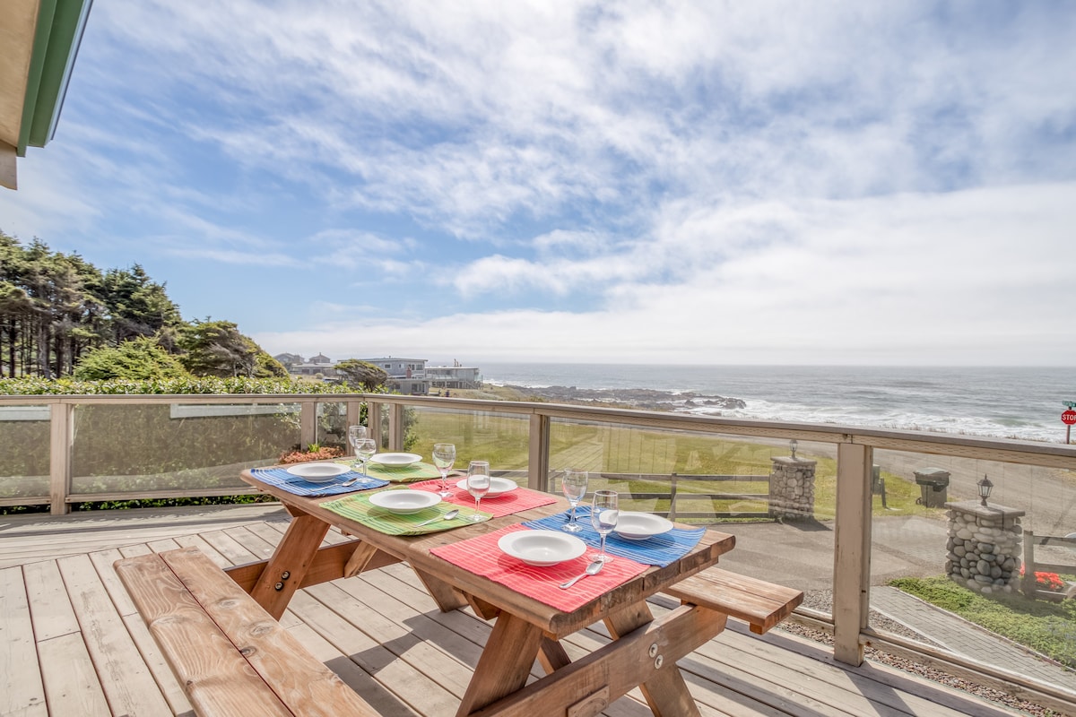 Ocean View-Deck-BBQ-Wood Stove-Optiaqua