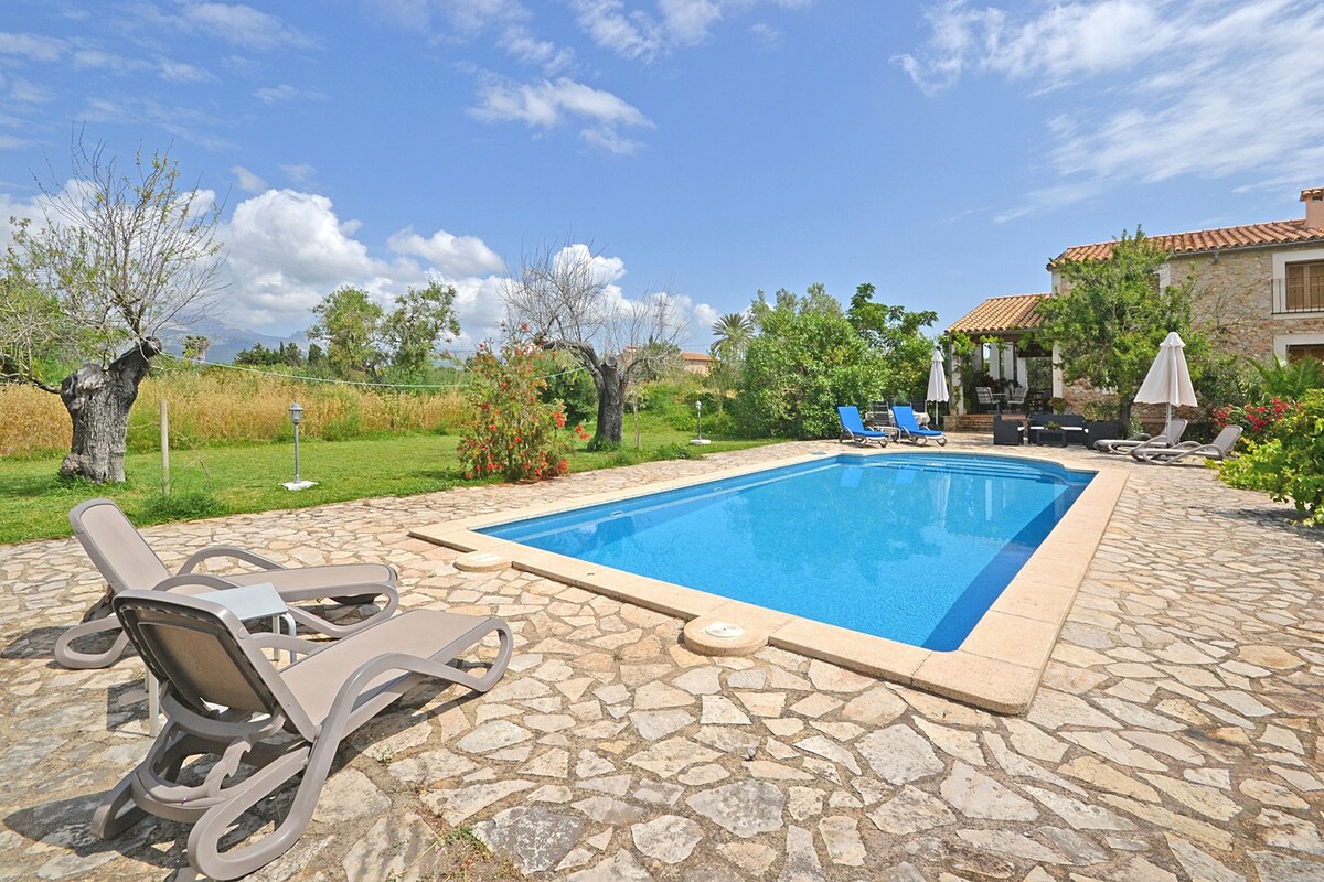 finca En El Campo Con Piscina, Gran Jardín, Privac