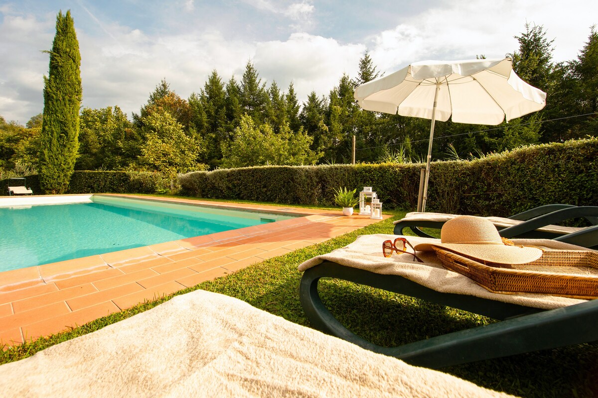 Casetta di Butia, Mimosa apartment with pool