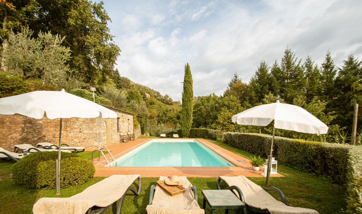 Casetta di Butia, Mimosa apartment with pool