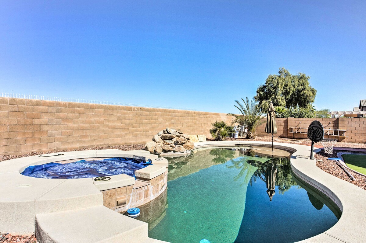 Maricopa House w/ Private Pool & Putting Green!