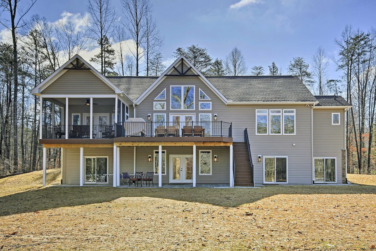 Lake Anna Home w/ Dock & Private Shoreline!