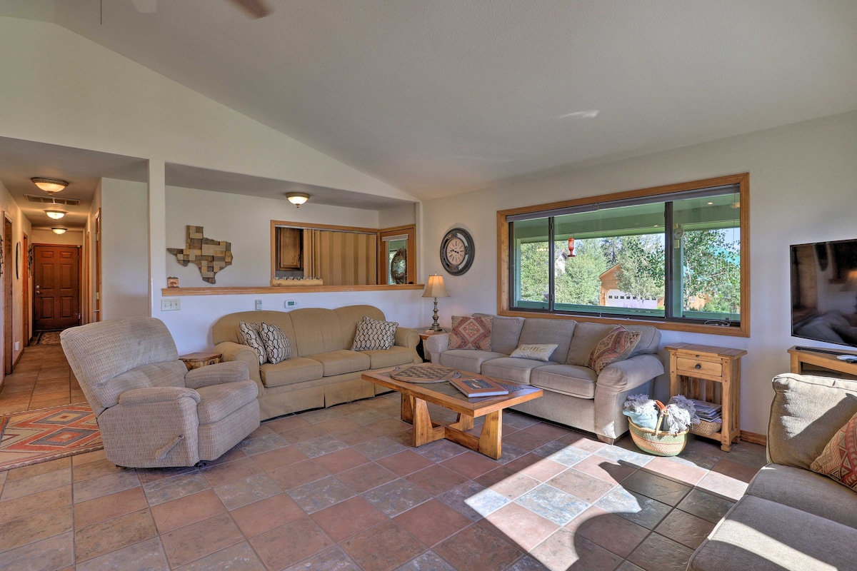 Inviting Pagosa Springs Vacation Home Near Lake!